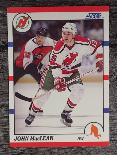 1990-91 Score #190 John MacLean