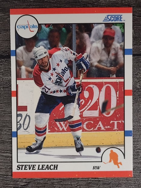 1990-91 Score #279 Stephen Leach