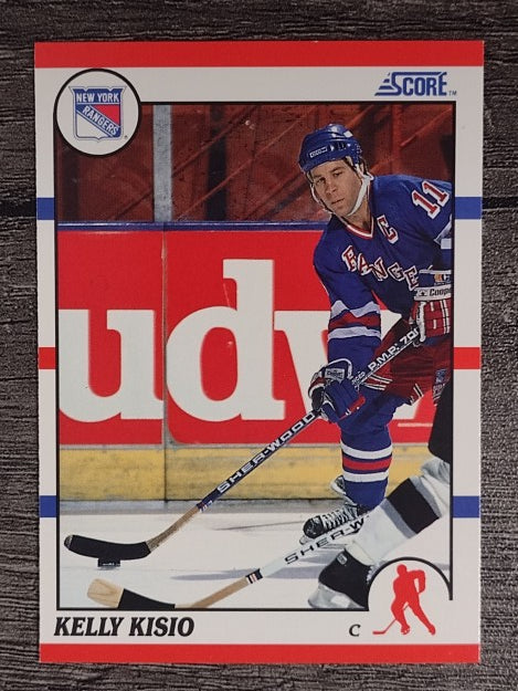 1990-91 Score #37 Kelly Kisio