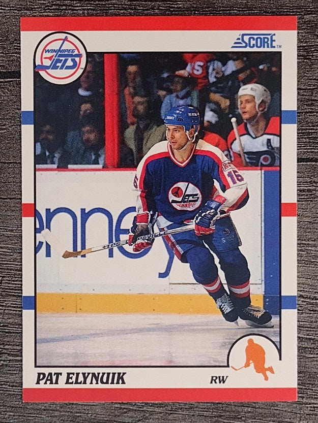 1990-91 Score #205 Pat Elynuik
