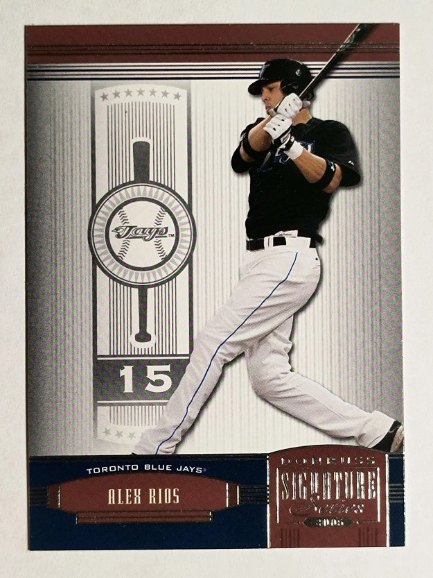 2005 Donruss Signature #146 Alexis Rios