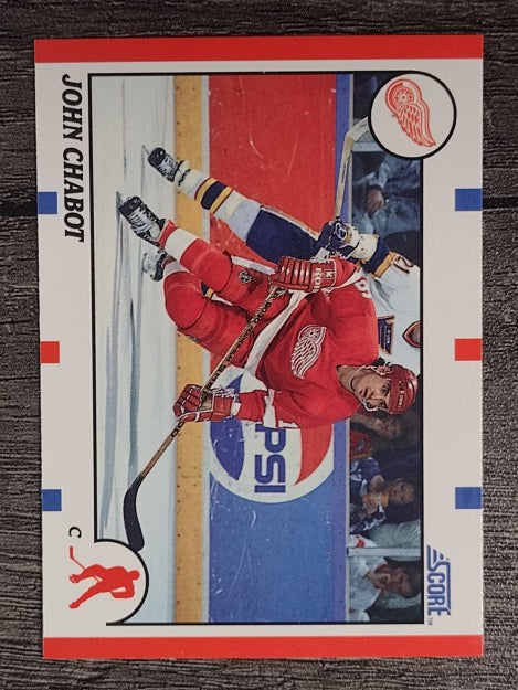 1990-91 Score #277 John Chabot