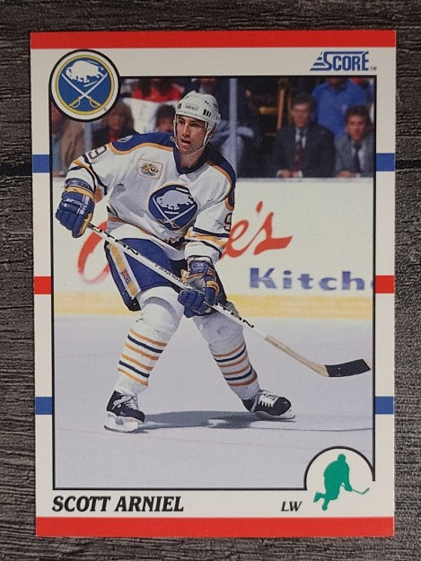 1990-91 Score #251 Scott Arniel