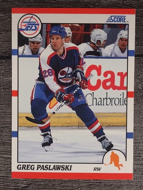 1990-91 Score #249 Greg Paslawski