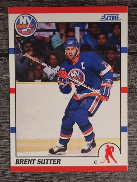 1990-91 Score #39 Brent Sutter