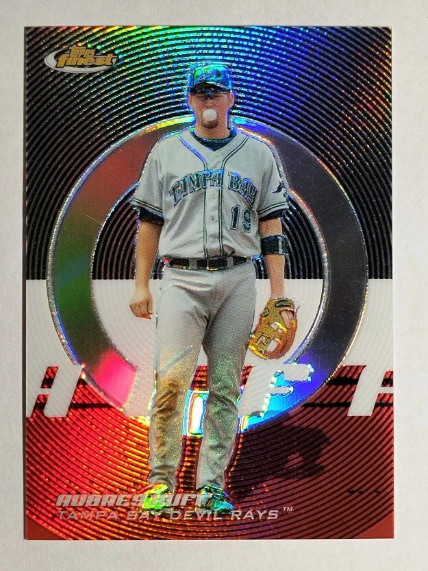 2005 Finest Refractors #44 Aubrey Huff