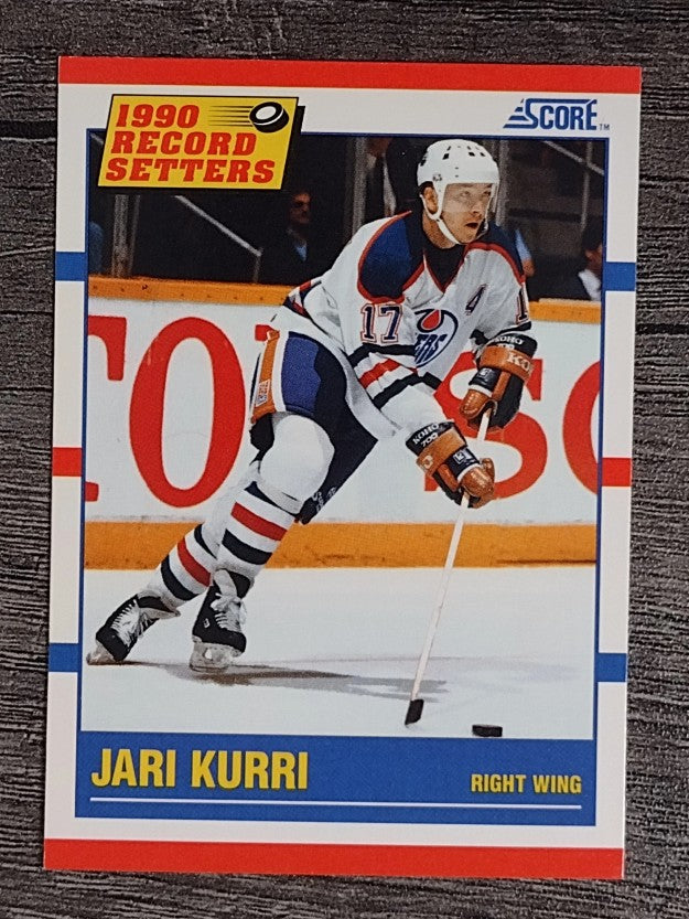 1990-91 Score #348 Jari Kurri LL