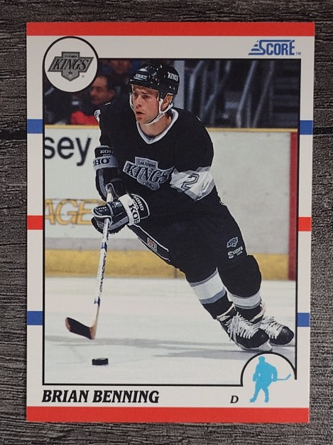 1990-91 Score #306 Brian Benning