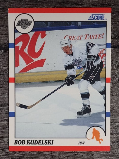 1990-91 Score #305 Bob Kudelski RC