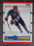 1990-91 Score #342 Esa Tikkanen Shadow