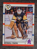 1990-91 Score #298 Wendell Young RC