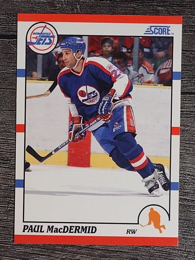 1990-91 Score #296 Paul MacDermid