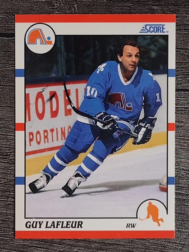 1990-91 Score #290 Guy Lafleur