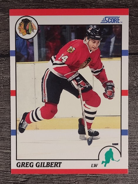 1990-91 Score #264 Greg Gilbert
