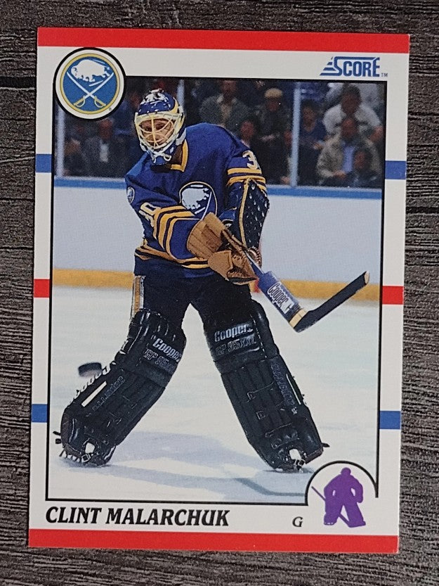 1990-91 Score #289 Clint Malarchuk