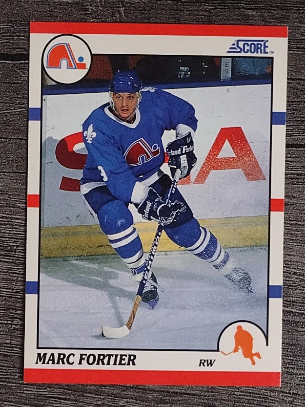 1990-91 Score #78 Marc Fortier
