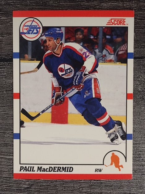 1990-91 Score Canadian #296 Paul MacDermid