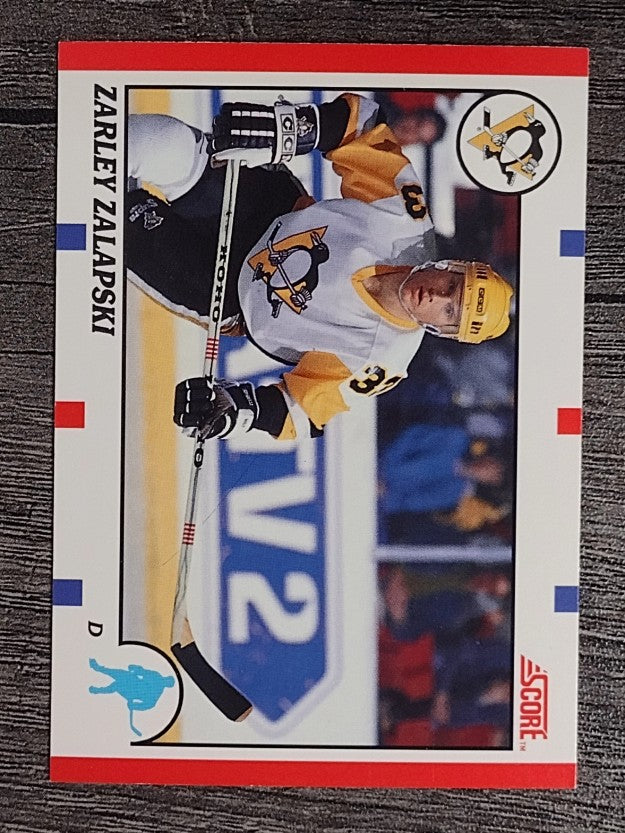 1990-91 Score Canadian #218 Zarley Zalapski