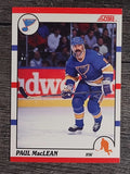 1990-91 Score Canadian #203 Paul MacLean