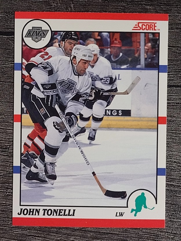 1990-91 Score Canadian #89 John Tonelli