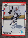 1990-91 Score Canadian #204 Tim Watters