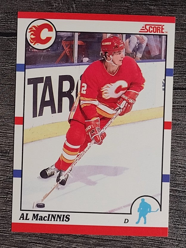 1990-91 Score Canadian #5 Al MacInnis
