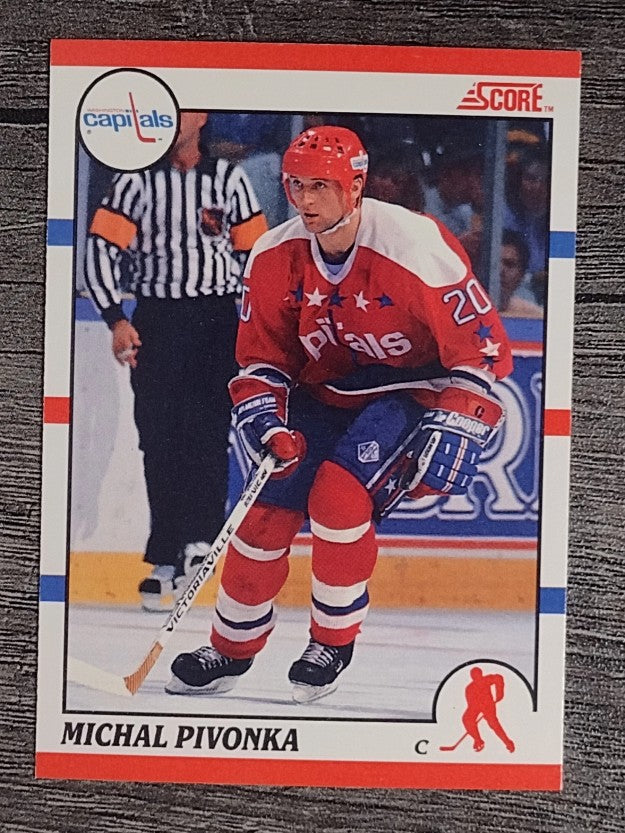 1990-91 Score Canadian #268 Michal Pivonka RC