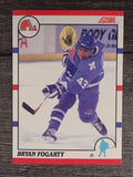 1990-91 Score Canadian #54 Bryan Fogarty RC