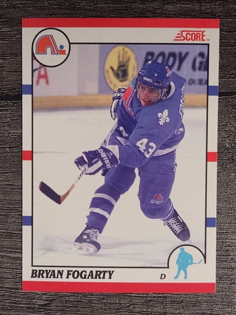 1990-91 Score Canadian #54 Bryan Fogarty RC