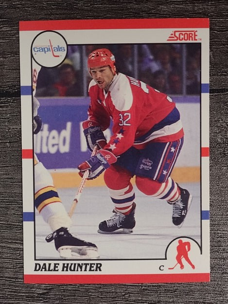 1990-91 Score Canadian #44 Dale Hunter