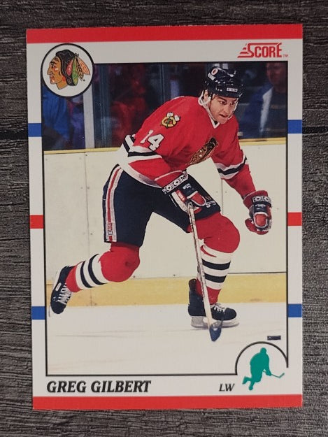 1990-91 Score Canadian #264 Greg Gilbert