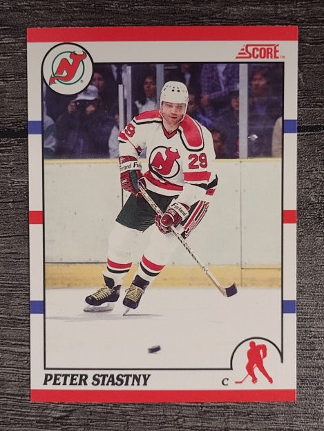 1990-91 Score Canadian #96 Peter Stastny