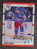 1990-91 Score Canadian #98 David Shaw