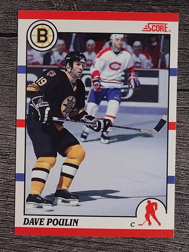1990-91 Score Canadian #217 Dave Poulin
