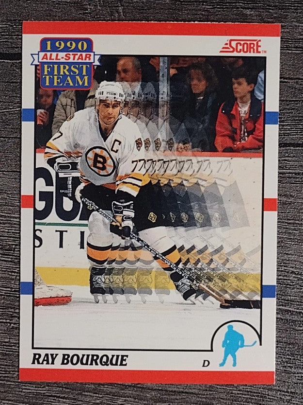 1990-91 Score Canadian #313 Ray Bourque AS1