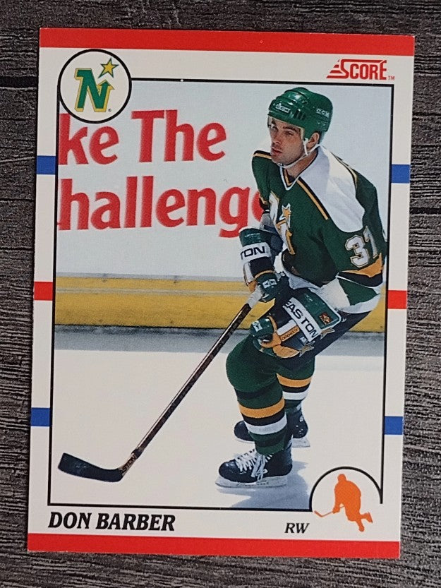 1990-91 Score Canadian #284 Don Barber
