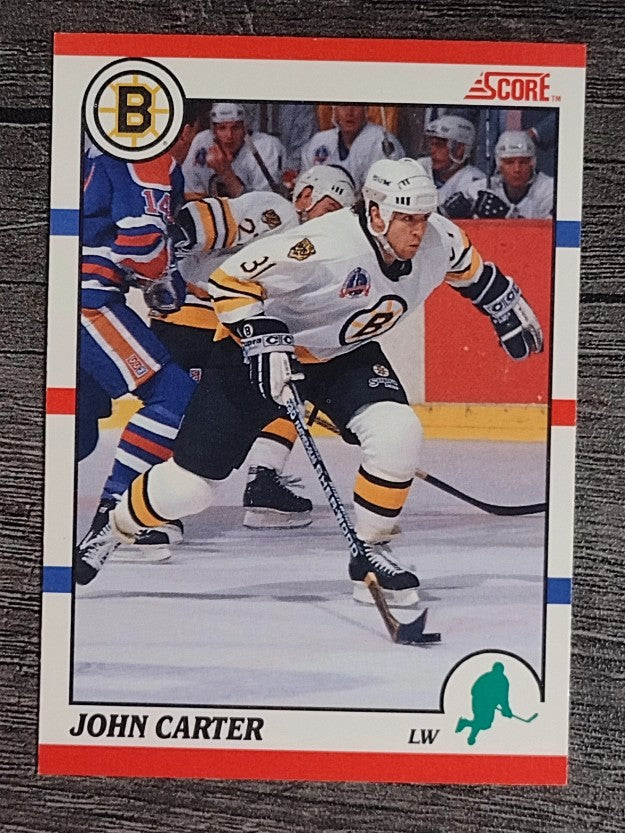 1990-91 Score Canadian #283 John Carter RC