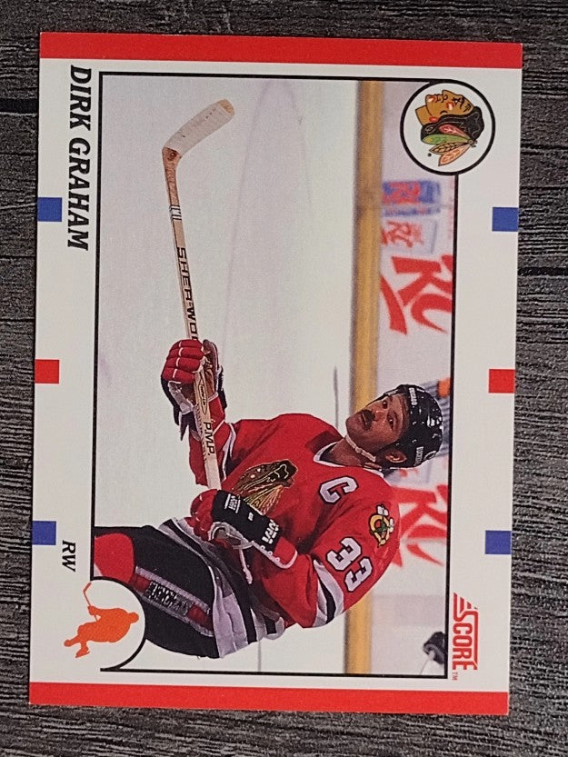 1990-91 Score Canadian #17 Dirk Graham
