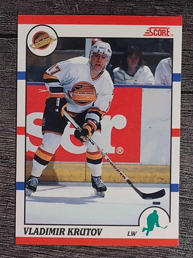 1990-91 Score Canadian #273 Vladimir Krutov RC