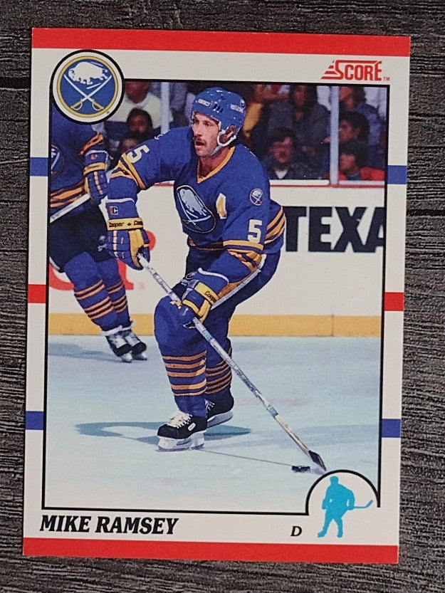 1990-91 Score Canadian #23 Mike Ramsey