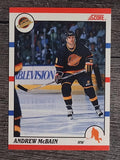 1990-91 Score Canadian #257 Andrew McBain