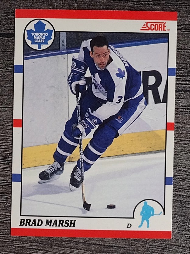 1990-91 Score Canadian #219 Brad Marsh