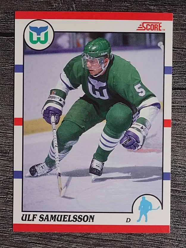 1990-91 Score Canadian #152 Ulf Samuelsson