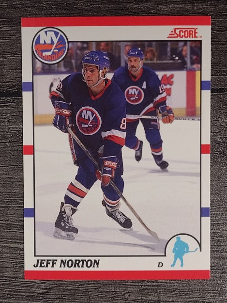 1990-91 Score Canadian #157 Jeff Norton
