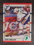 1990-91 Score Canadian #63 Gino Cavallini