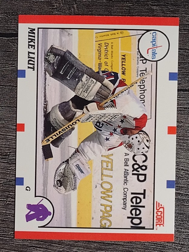 1990-91 Score Canadian #68 Mike Liut
