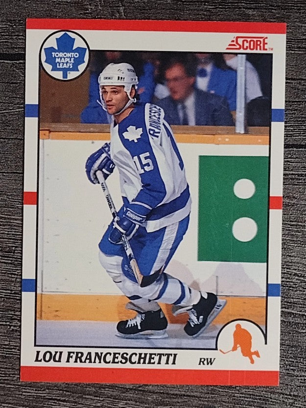 1990-91 Score Canadian #266 Lou Franceschetti RC