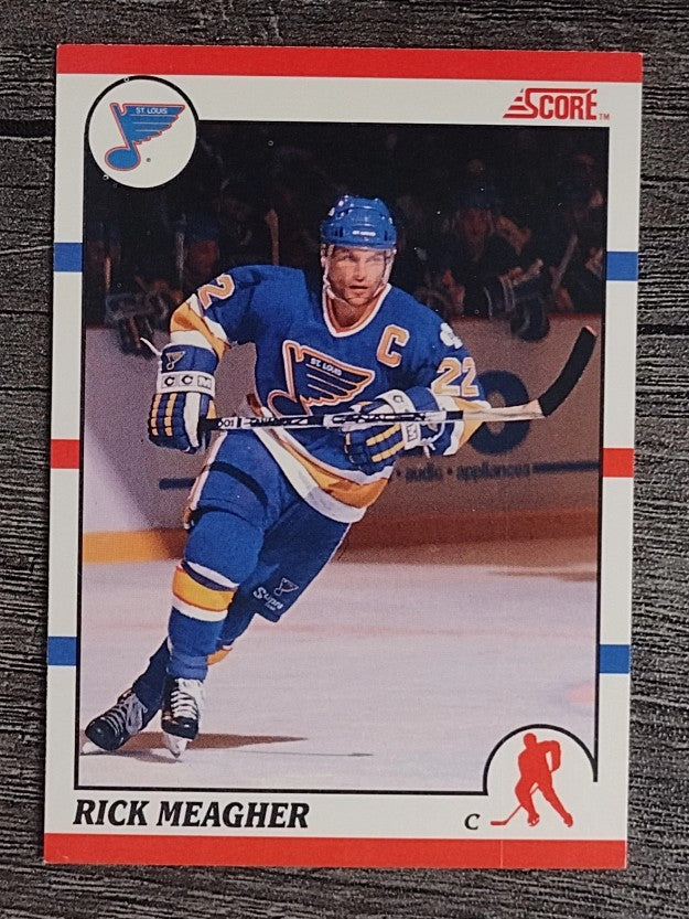 1990-91 Score Canadian #267 Rick Meagher