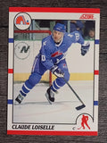 1990-91 Score Canadian #207 Claude Loiselle RC