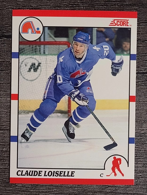 1990-91 Score Canadian #207 Claude Loiselle RC